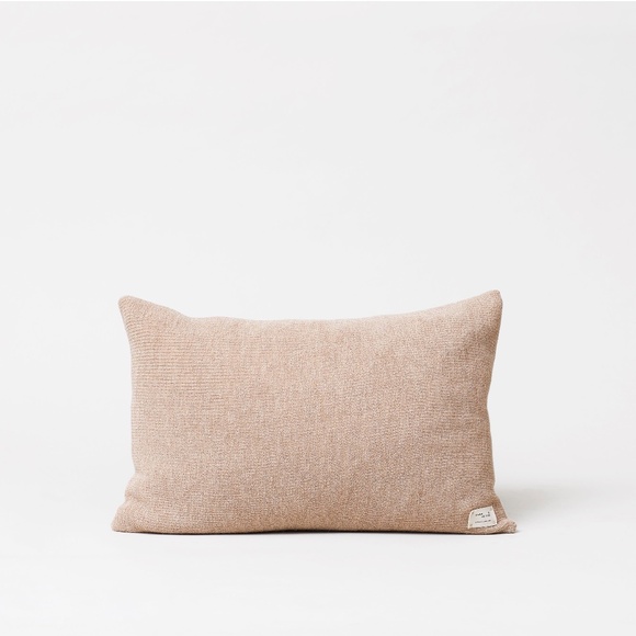Form & Refine Aymara Pillow Cover, Rib, Light Brown - Picture 1 of 4